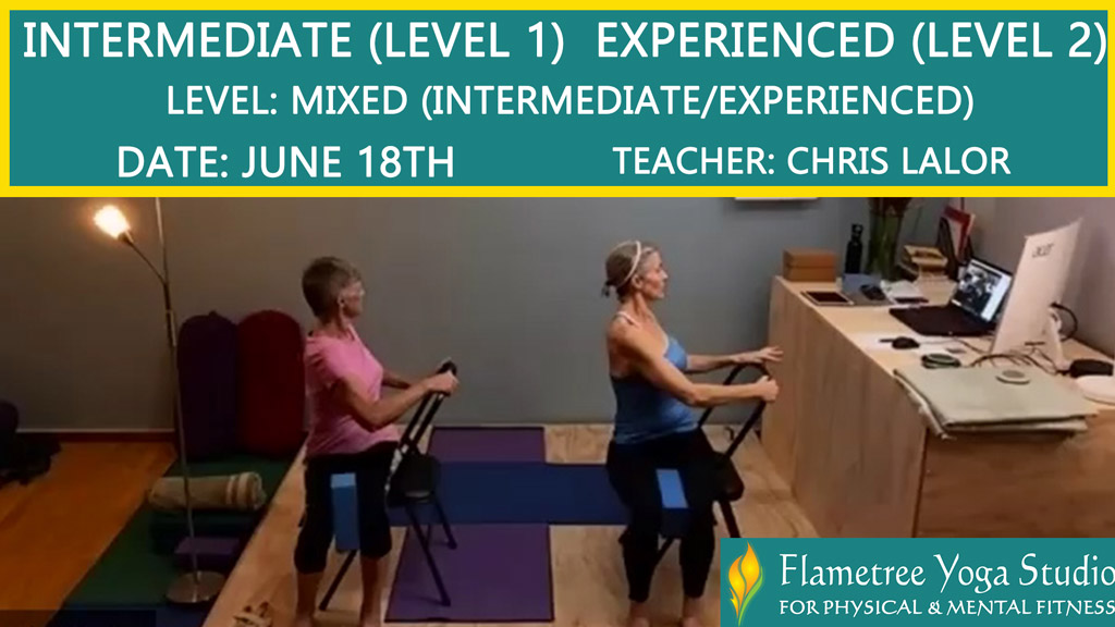 Intermediate (Level 1) Experienced (Level 2)- Chris Lalor - 0545pm Jun 18