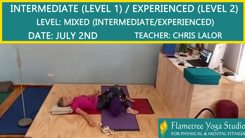 Intermediate (Level 1) - Experienced (Level 2) - Chris Lalor - 0830am Jul 02