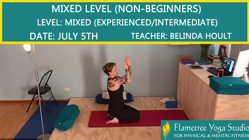 Mixed Level (Non Beginner) - Belinda Hoult - 0430pm Jul 05