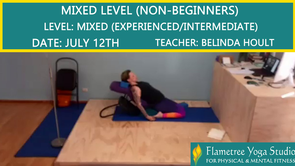 Mixed Level (Non Beginner) - Belinda Hoult - 0430pm Jul 12