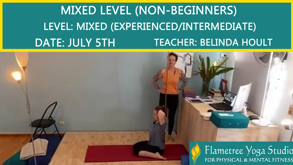 Mixed Level (Non Beginner) - Belinda Hoult - 0930am Jul 05