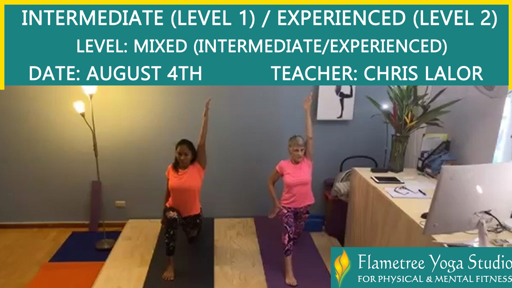 Intermediate (Level 1) / Experienced (Level 2) - Chris Lalor - 05:45pm Aug 04