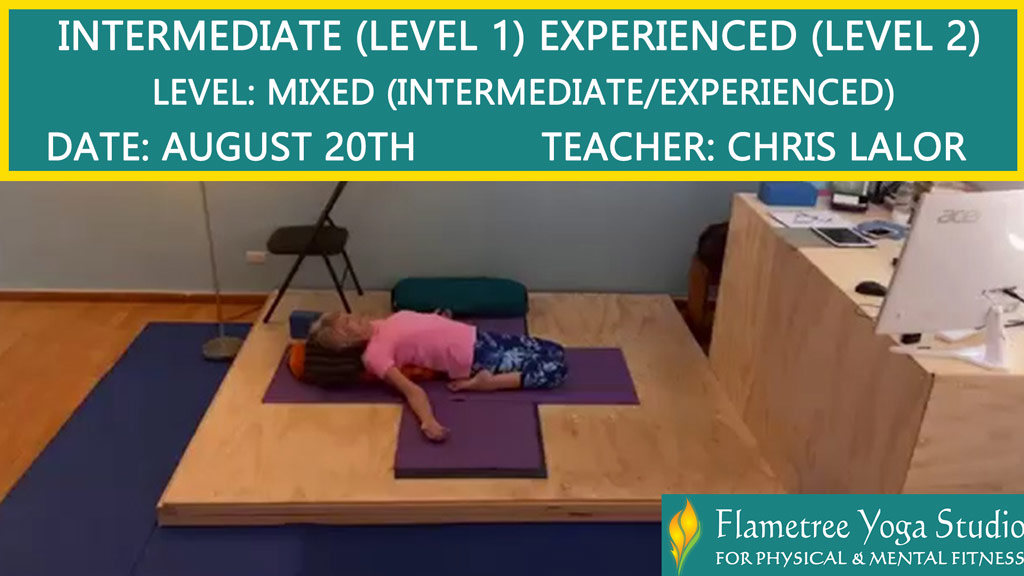 Intermediate (Level 1) / Experienced (Level 2) - Chris Lalor - 05:45pm Aug 20