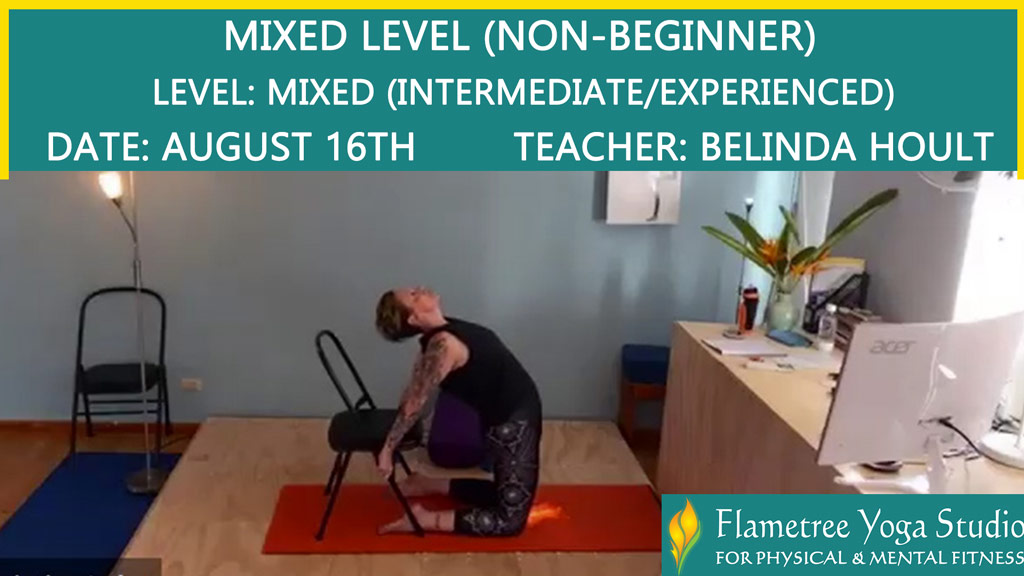 Mixed Level (Non-Beginner) - Belinda Hoult - 04:30pm Aug 16