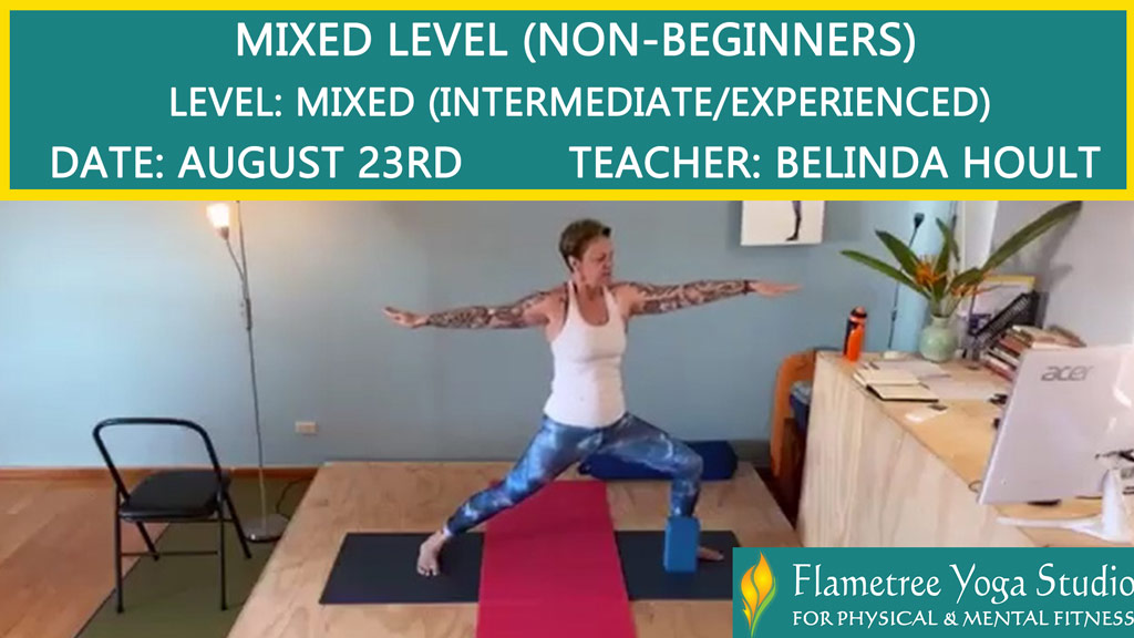 Mixed Level (Non-Beginner) - Belinda Hoult - 0930 am Aug 23