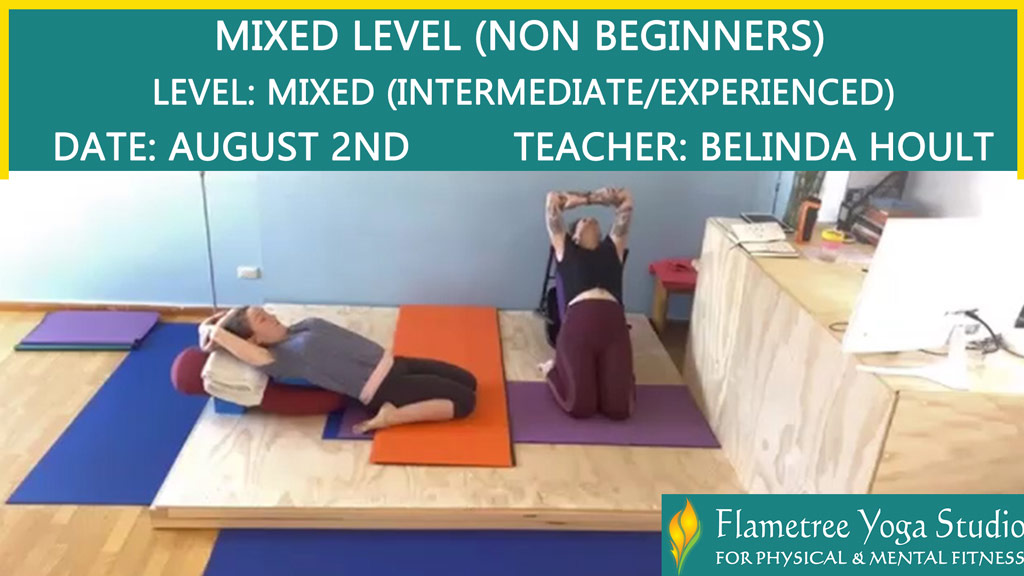 Mixed Level (Non-Beginners) - Belinda Hoult - 04:30pm Aug 02