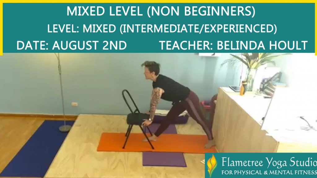 Mixed Level (Non-Beginners) - Belinda Hoult - 09:25am Aug 02