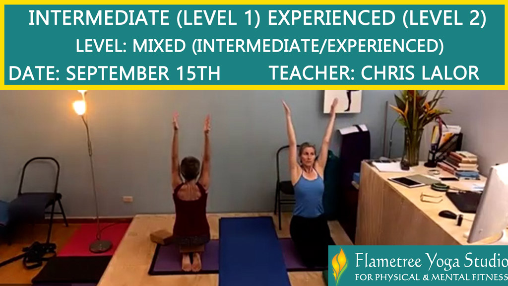 Intermediate (Level 1) / Experienced (Level 2) - Chris Lalor - 05:45pm Sep 17