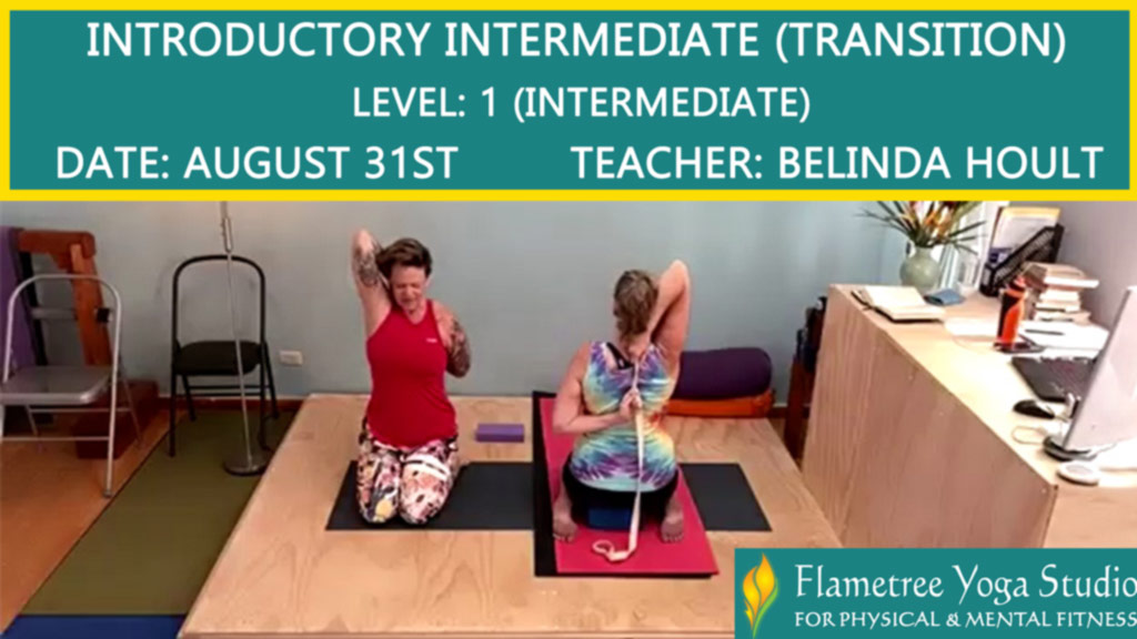 Introductory Intermediate (Transition) / (Level 1) - Belinda Hoult - 05:30pm Aug 31