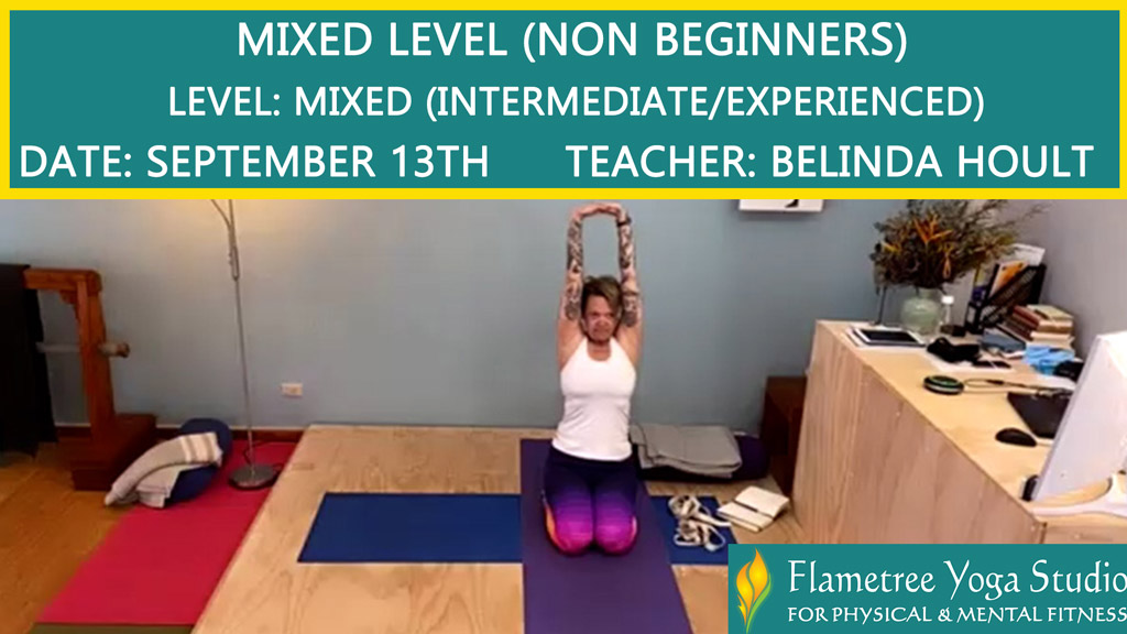 Mixed Level (Non Beginner) - Belinda Hoult - 09:30am Sep 13