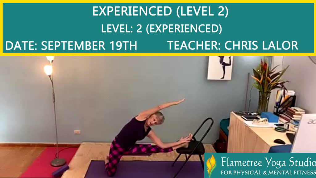 Experienced (Level 2) - Chris Lalor - 07:00am Sep 19