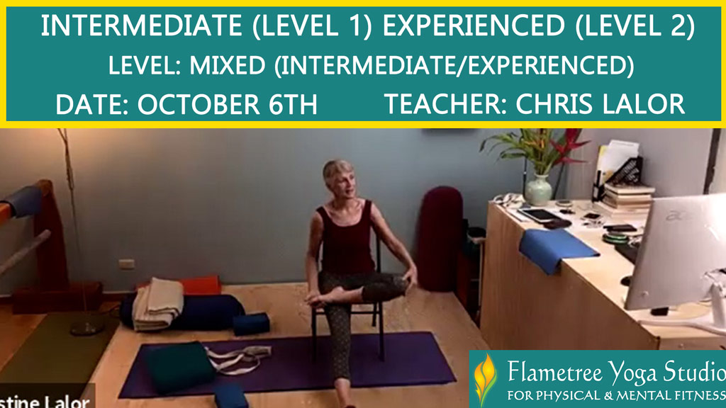 Intermediate (Level 1) / Experienced (Level 2) - Chris Lalor - 05:45pm Oct 06