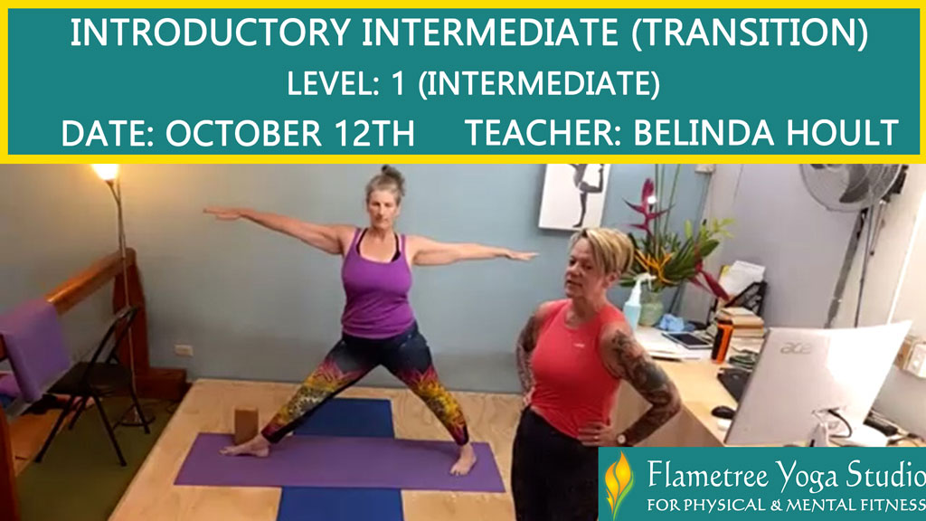 Introductory Intermediate (Transition) / (Level 1) - Belinda Hoult - 05:30pm Oct 12