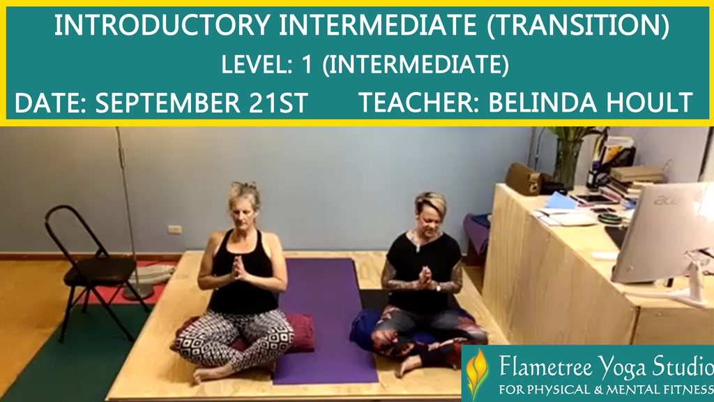 Introductory Transition) / Intermediate (Level 1) - Belinda Hoult - 05:30pm Sep 21