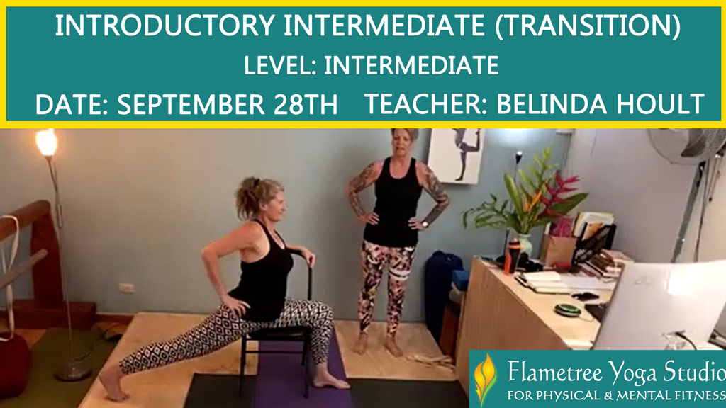 Introductory Intermediate (Transition) / (Level 1) - Belinda Hoult - 05:30pm Sep 28