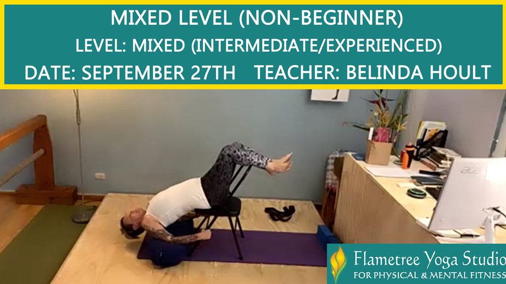 Mixed Level (Non Beginner) - Belinda Hoult - 04:30pm Sep 27