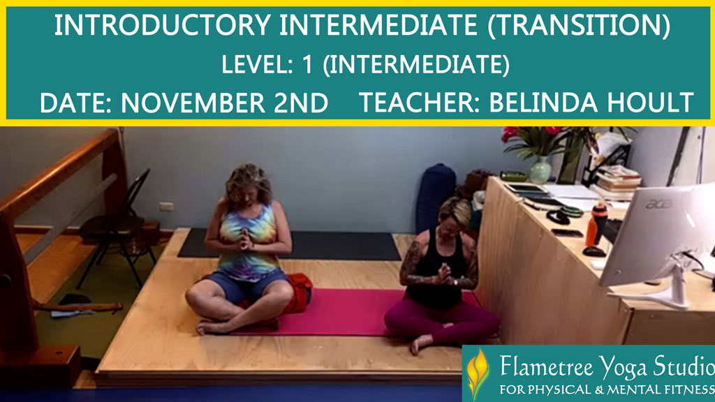 Introductory Intermediate (Transition) (Level 1) - Belinda Hoult - 05:30pm Nov 02