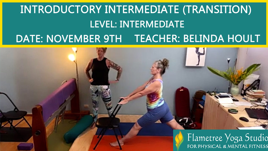 Introductory Intermediate (Transition) / (Level 1) - Belinda Hoult - 05:30pm Nov 09