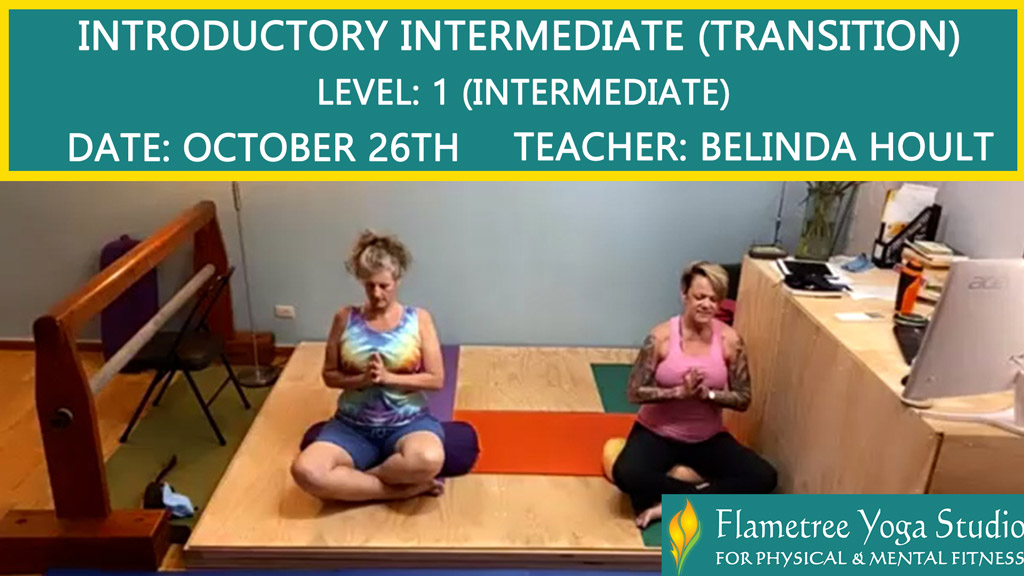 Introductory Intermediate (Transition) (Level 1) - Belinda Hoult - 0530pm Oct 26