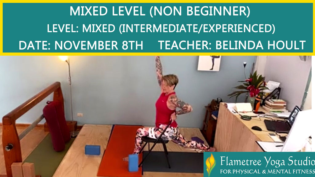 Mixed Level (Non Beginner) - Belinda Hoult - 09:30am Nov 08