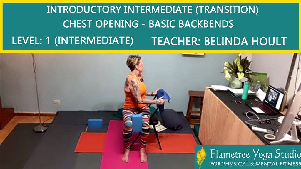 Introductory Intermediate (Transition) - Chest Opening - Basic Backbends with Belinda Hoult