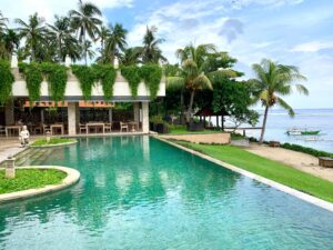 Yoga retreat resort with Flametree Yoga