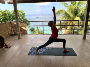 beginner friendly yoga retreat Bali style