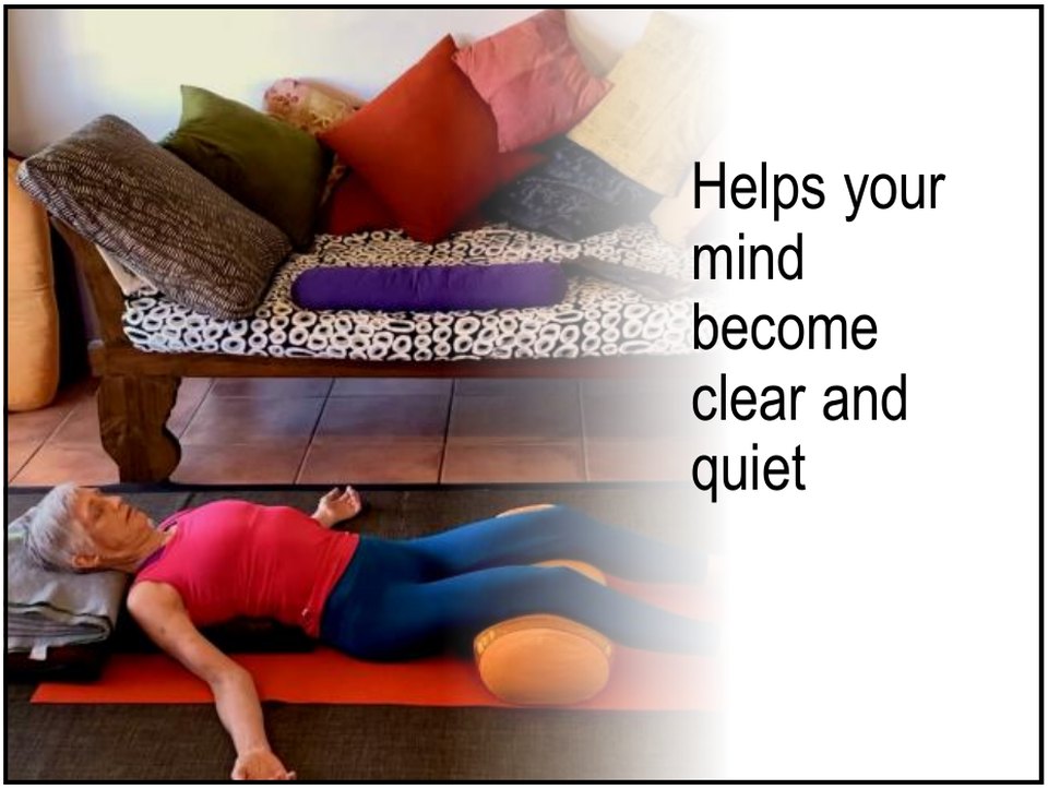 Pranayama helps your mind become clear and quiet
