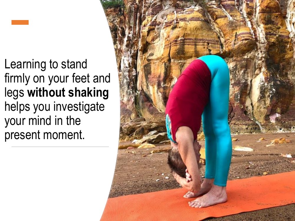 Feet ground you physically and mentally