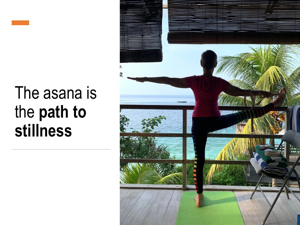 When weight is placed correctly, your breath can flow properly through your whole body