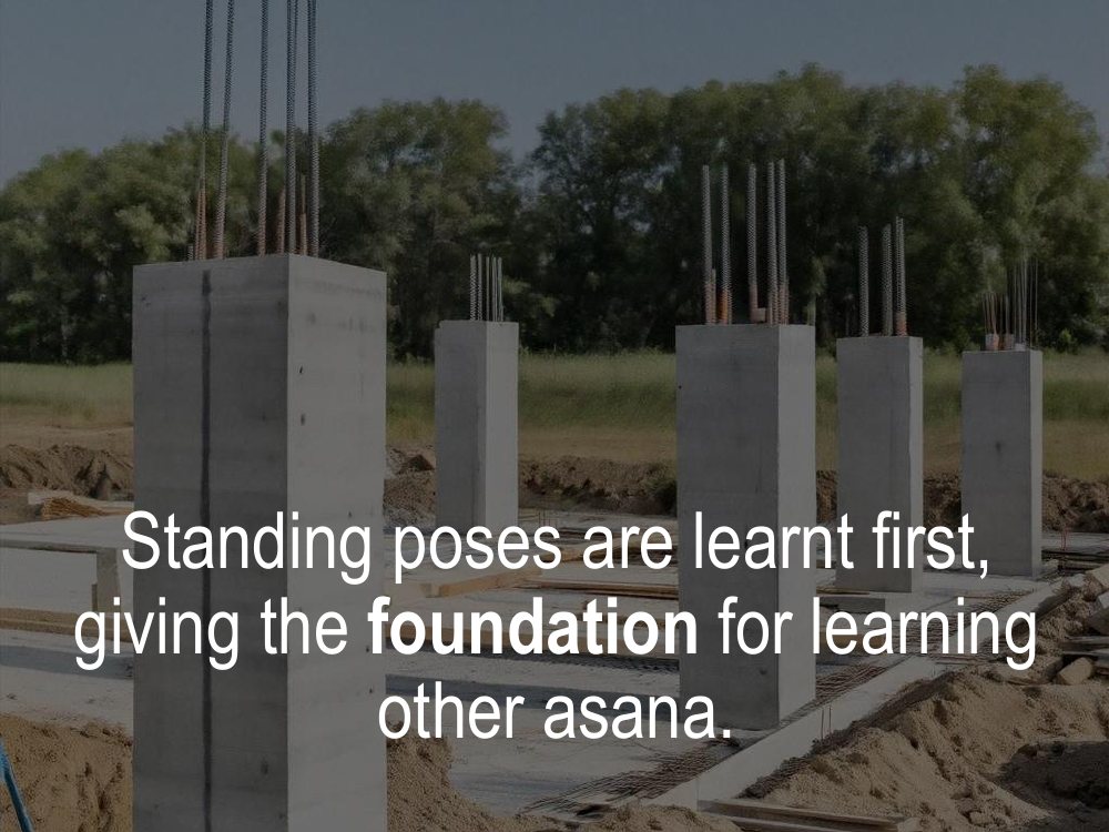 The asana is the path to stillness