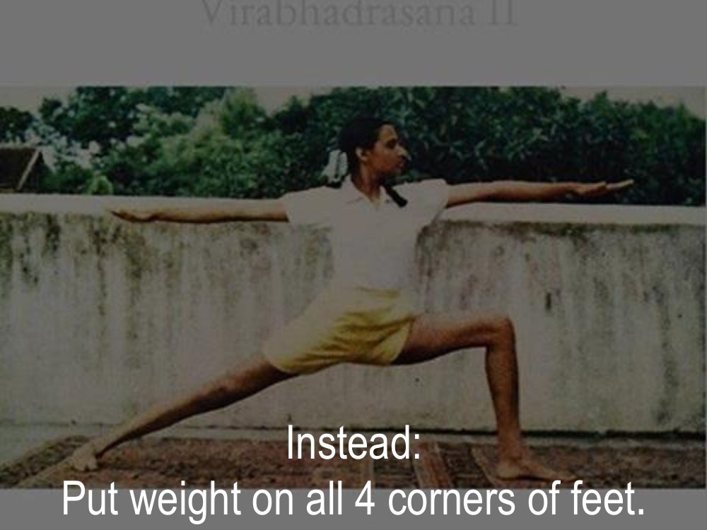 Spreading your feet gives confidence, and a sense of who you are