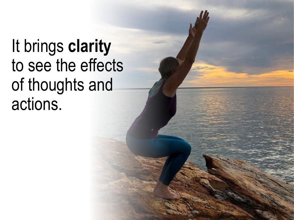 Instead, put weight on all four corners of the feet